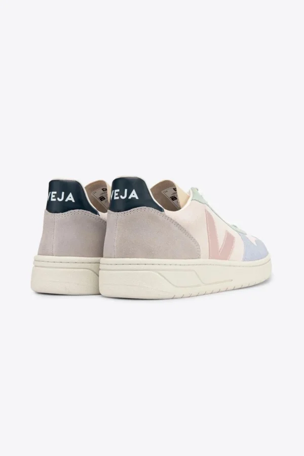 V10 Suede – Multico / Natural – Veja Les achats en ligne 4