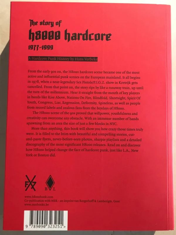 Eat Dust The Story Of H8000 Hardcore 1977-1999 magasins pour 4