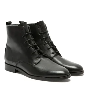 KOST Boots Cuir Noir Femme Distributeur Officiel 25