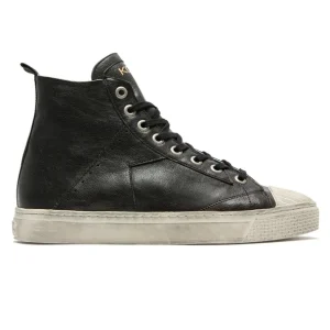 KOST Sneakers Cuir Tannage Végétal Noir Femme destockage 25