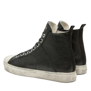 KOST Sneakers Cuir Tannage Végétal Noir Femme destockage 31