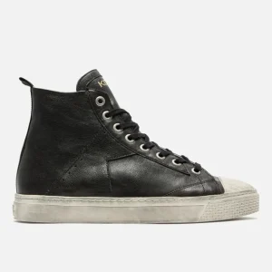 KOST Sneakers Cuir Tannage Végétal Noir Femme destockage 19