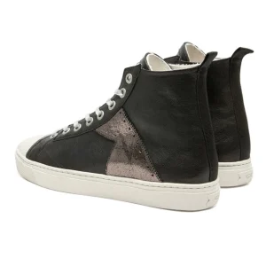 KOST Sneakers Noir Cuir Tannage Végétal Femme aux meilleurs prix 31