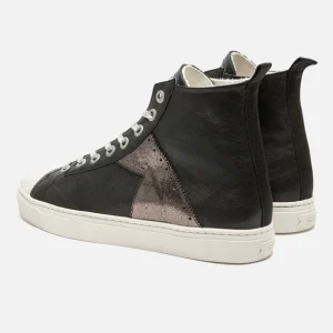 KOST Sneakers Noir Cuir Tannage Végétal Femme aux meilleurs prix 19