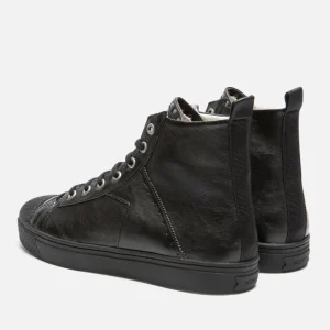 vente en ligne KOST Sneakers Cuir Tannage Végétal Noir Homme 31