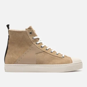 Vente KOST Sneakers Éco-responsable Croûte Velours Beige Femme 23