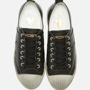 KOST Sneakers Noires Cuir Tannage Végétal Femme mode 27