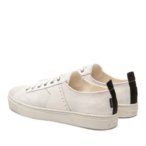 outlet soldes KOST Sneakers Éco-responsable Croûte Velours Écru Homme 19