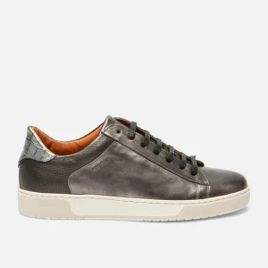 KOST Sneakers Cuir Argent Femme boutique en ligne 17