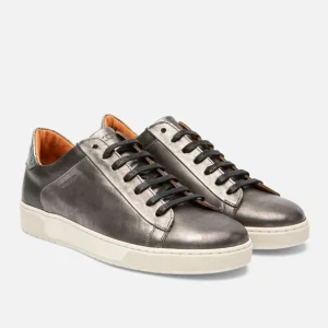 KOST Sneakers Cuir Argent Femme boutique en ligne 19