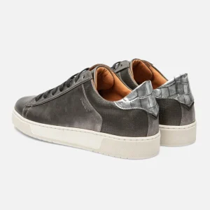 KOST Sneakers Cuir Argent Femme boutique en ligne 15