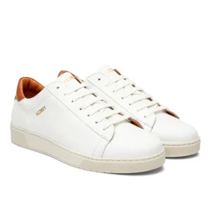 KOST Sneakers Blanches Cuir Homme Nouvelle tendance 27