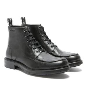 mode KOST Boots Cuir Tannage Végétal Noir Homme 15