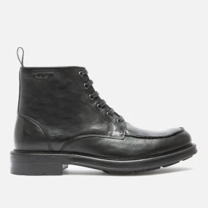 mode KOST Boots Cuir Tannage Végétal Noir Homme 23