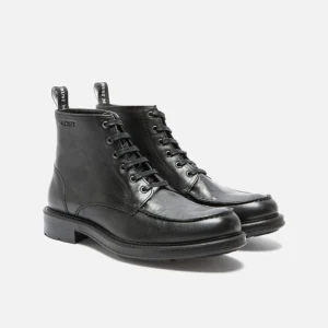 mode KOST Boots Cuir Tannage Végétal Noir Homme 31