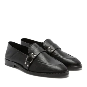 Meilleur Prix Garanti KOST Mules Cuir Tannage Végétal Noir Femme 15