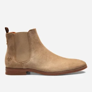 KOST Chelsea Boots Croûte Velours Marron Homme grande popularité 29