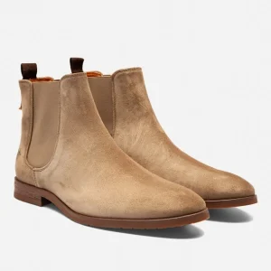 KOST Chelsea Boots Croûte Velours Marron Homme grande popularité 31