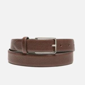 KOST Ceinture Made In France Cuir Tannage Végétal Marron Homme grossiste en ligne 18