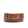 Achat KOST Ceinture Made In France Cuir Tannage Végétal Marron 35