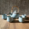 MARNIC DELANGE Chawan Tea Cup Blue Glazing vente en ligne 14