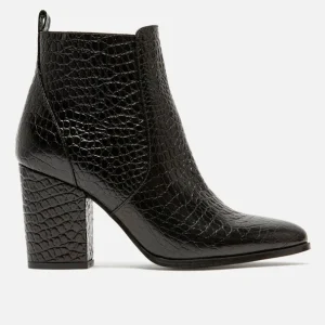 KOST Bottines à Talons Cuir Effet Croco Femme excellent qulity 17