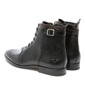 KOST Boots Cuir Tannage Végétal Noir Homme boutique en france 18