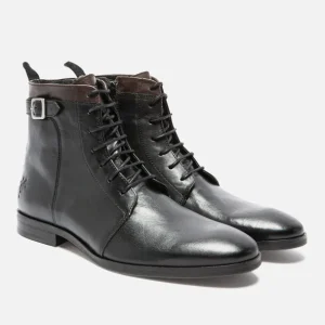 KOST Boots Cuir Tannage Végétal Noir Homme boutique en france 24