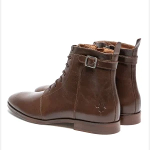 KOST Boots Cuir Tannage Végétal Marron Homme boutique pas cher 18