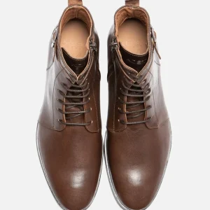 KOST Boots Cuir Tannage Végétal Marron Homme boutique pas cher 26