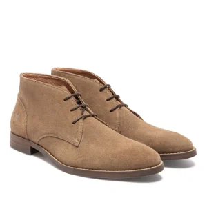 prix abordable KOST Chukka Boots Croûte Velours Marron Homme 15