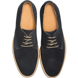 en ligne KOST Derbies Daim Bleu Marine Homme 16