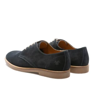 en ligne KOST Derbies Daim Bleu Marine Homme 18