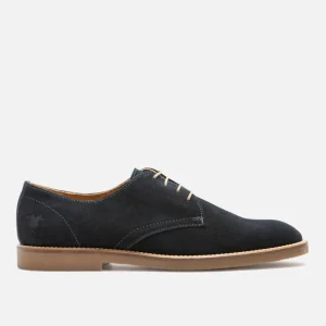 en ligne KOST Derbies Daim Bleu Marine Homme 22