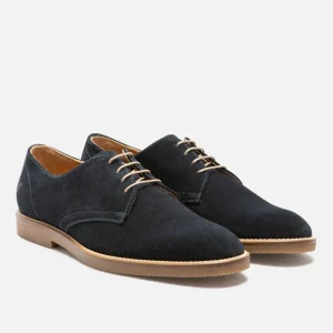 en ligne KOST Derbies Daim Bleu Marine Homme 24