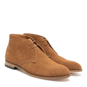 KOST Chukka Boots Croûte Velours Cognac Homme magasins pour 15