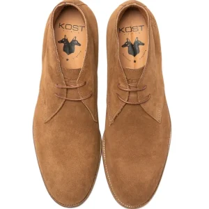 KOST Chukka Boots Croûte Velours Cognac Homme magasins pour 17