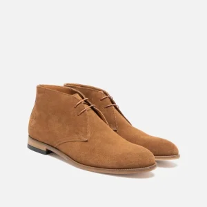 KOST Chukka Boots Croûte Velours Cognac Homme magasins pour 31