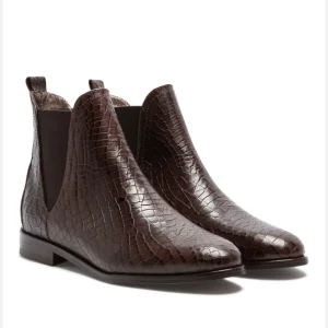 prix pas cher KOST Chelsea Boots Cuir Tannage Végétal Marron Femme 14