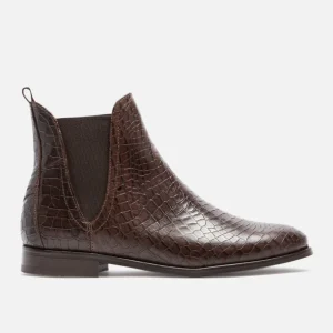 prix pas cher KOST Chelsea Boots Cuir Tannage Végétal Marron Femme 22