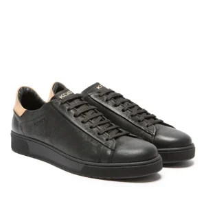 KOST Sneakers Cuir Tannage Végétal Noir Homme marque pas cher 16