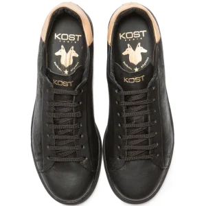 KOST Sneakers Cuir Tannage Végétal Noir Homme marque pas cher 18