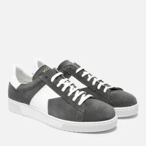 KOST Sneakers Croûte Velours Gris Mixte Large choix en ligne 25