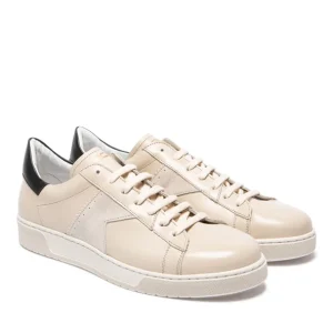 KOST Sneakers Éco-responsable Cuir Beige Mixte marques pas cher 23