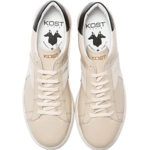 KOST Sneakers Éco-responsable Cuir Beige Mixte marques pas cher 25