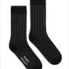 KOST Chaussettes Made In France Coton Bio Noir Et Gris Homme mode pas cher 29