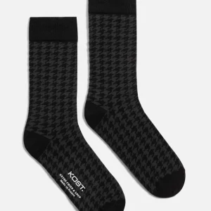 KOST Chaussettes Made In France Coton Bio Noir Et Gris Homme mode pas cher 15