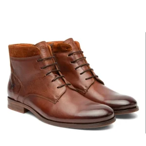 KOST Boots Cuir à Lacets Marron Homme en ligne officielle 27