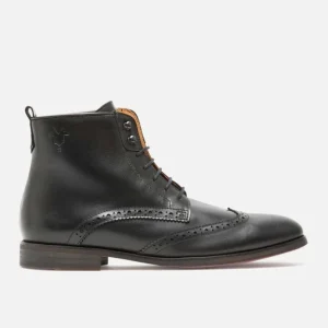 KOST Bottines à Lacets Noires Made In France En Cuir Tannage Végétal Homme mode pas chere 23