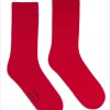 KOST Chaussettes Rouges Made In France Coton Bio Homme SOLDES TOUT À 34